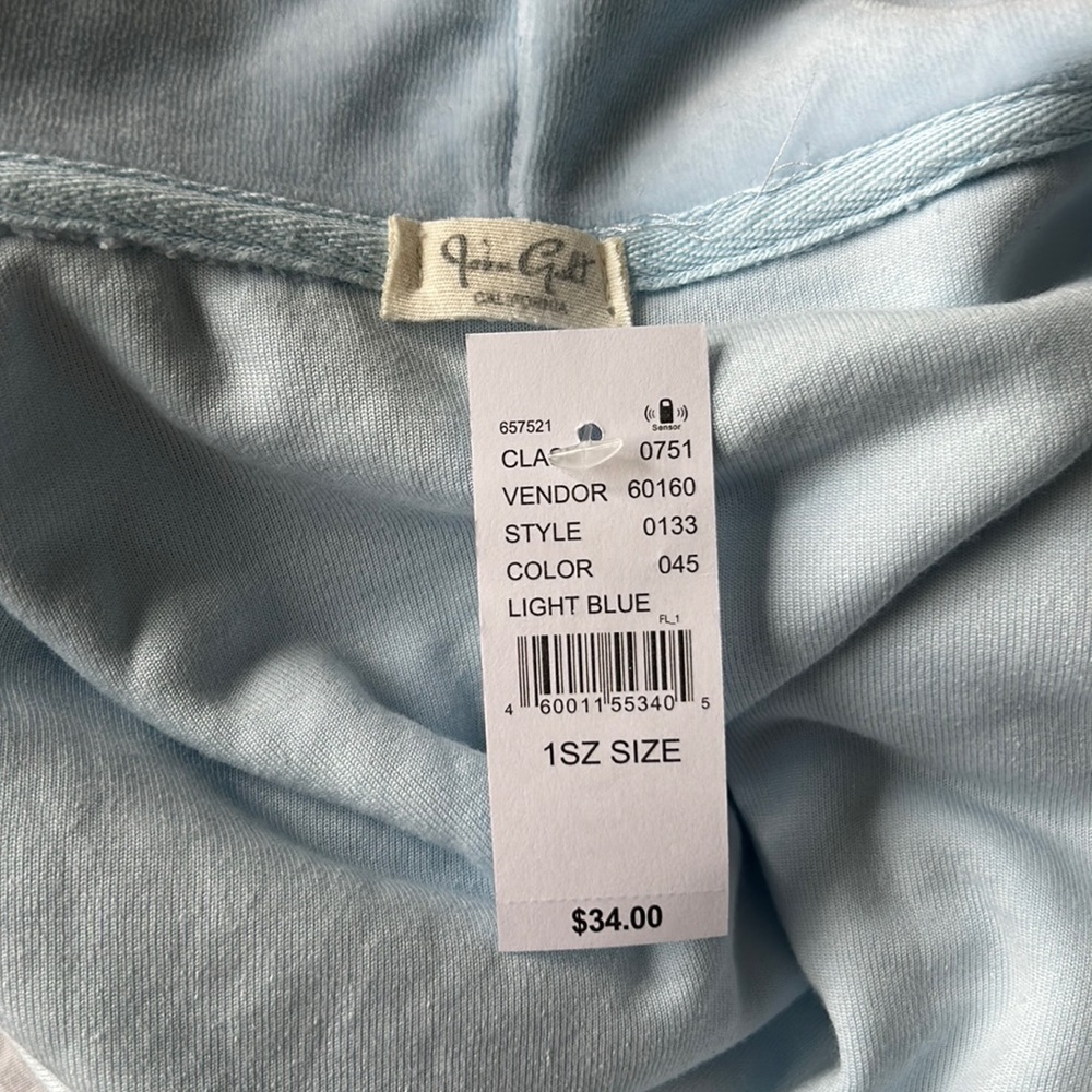 NWT JOHN GALT BRANDY MELVILLE HOODED SWEAT JACKET TOP SIZE ONE SIZE MSRP $34.00 - Picture 5 of 5